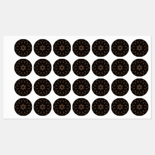 Bronze Age Mandala Etiketten