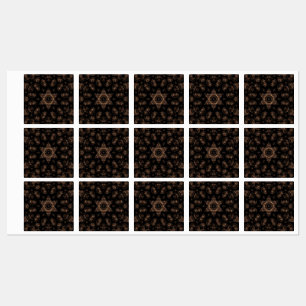 Bronze Age Mandala Etiketten