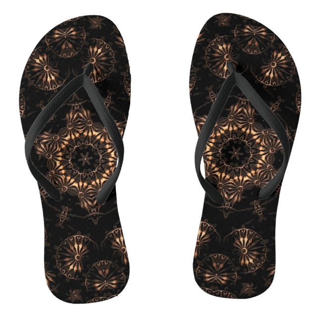 Bronze Age Mandala Flip Flops (Fußbett)