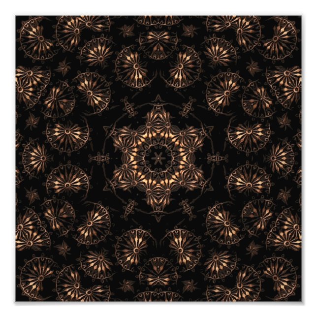 Bronze Age Mandala Fotodruck (Vorne)