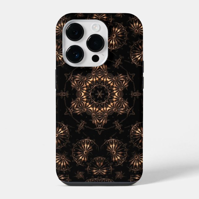 Bronze Age Mandala iPhone Hülle (Rückseite)