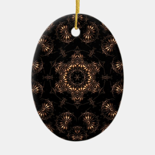 Bronze Age Mandala Keramik Ornament (Vorne)