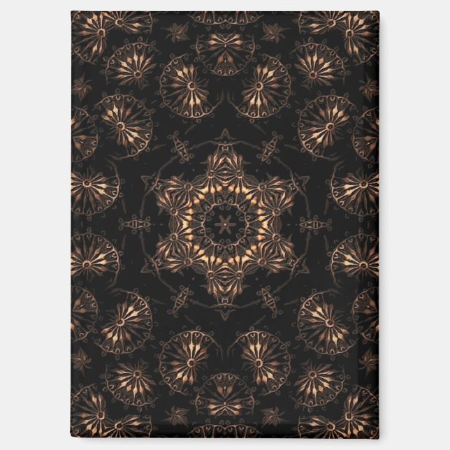 Bronze Age Mandala Magnet (Vorderseite)