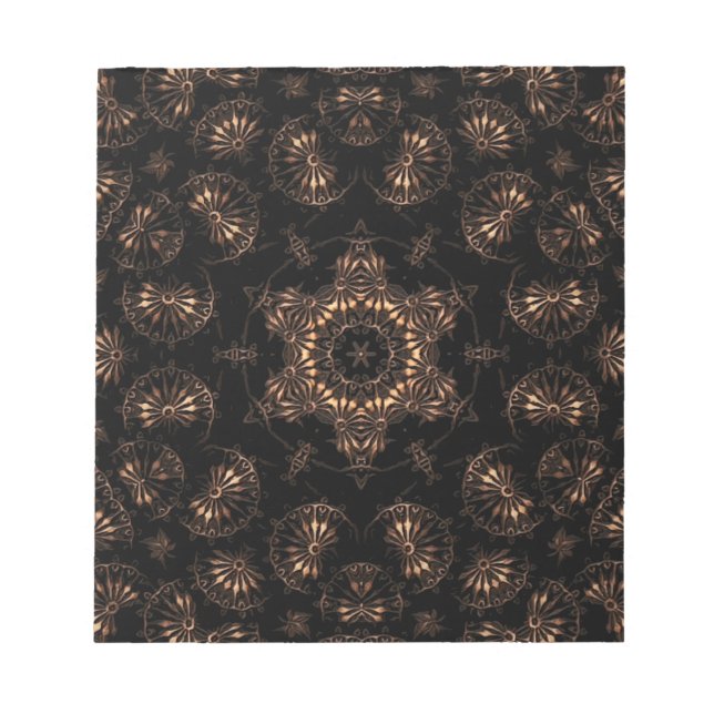 Bronze Age Mandala Notizblock (Vorderseite)