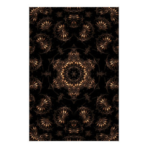 Bronze Age Mandala Poster