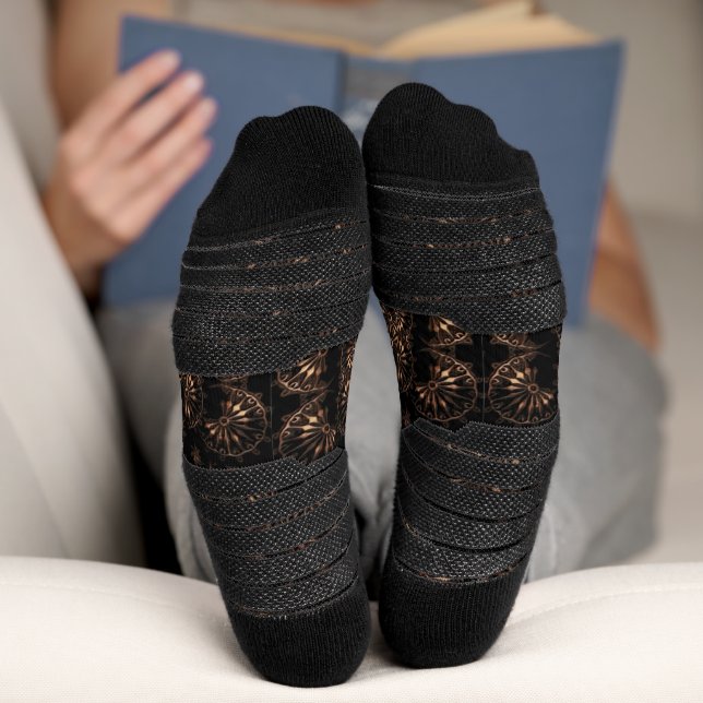 Bronze Age Mandala Socken (Unterseite)