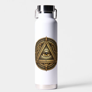 Bronze Astrolabium Auge Trinkflasche