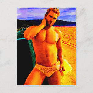 Bronze Brasil Postkarte