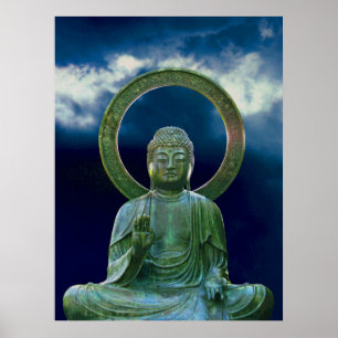 Bronze-Buddha-Foto Poster