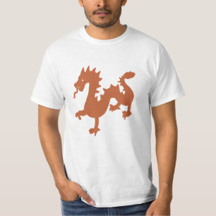 Bronze Chinesischer Drache Zodiac-Symbol – Mondjah T-Shirt