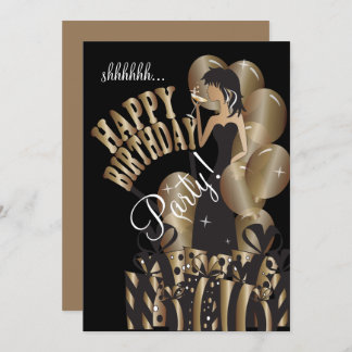 Bronze des alles- Gute zum Einladung