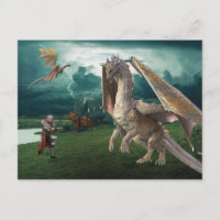 Bronze Dragon Fantasy Battle
