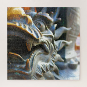Bronze Dragon - Shanghai, China - 20x20 - 676 Stk. Puzzle