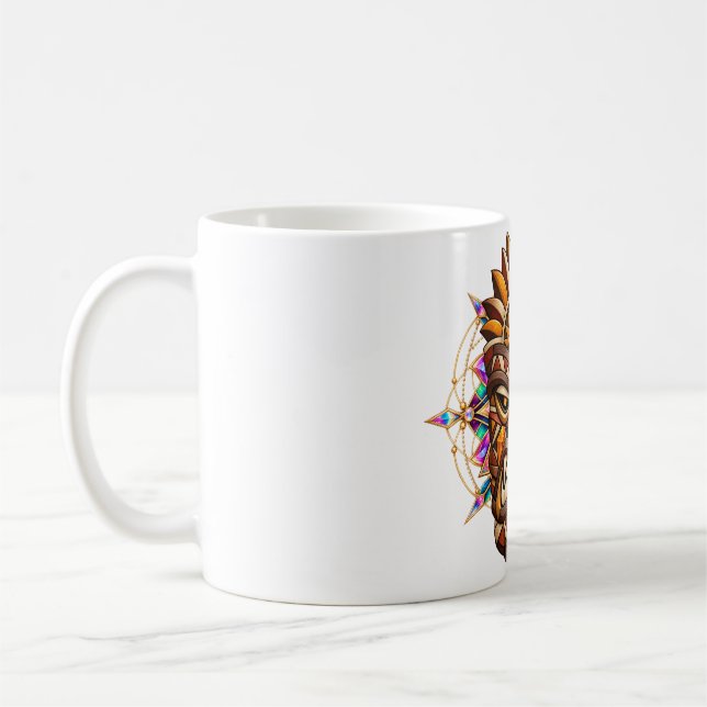 Bronze Ember Mask Kaffeetasse (Links)