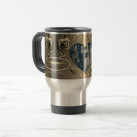 Bronze +Foto-Tasse, 19./8.