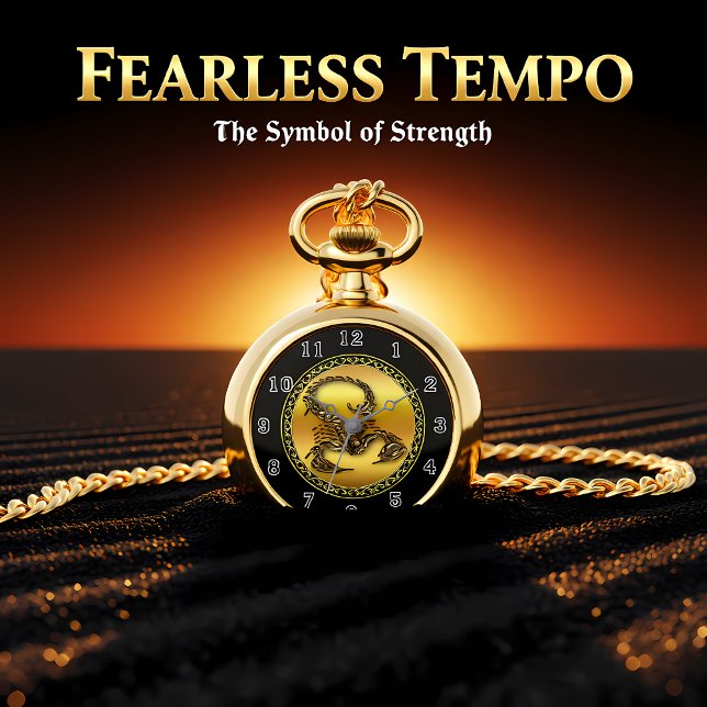 Bronze Giftkorpion sehr giftiges Insekt Armbanduhr (Von Creator hochgeladen)