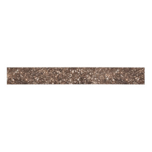bronze Glitter Glanz luxuriös  Ripsband