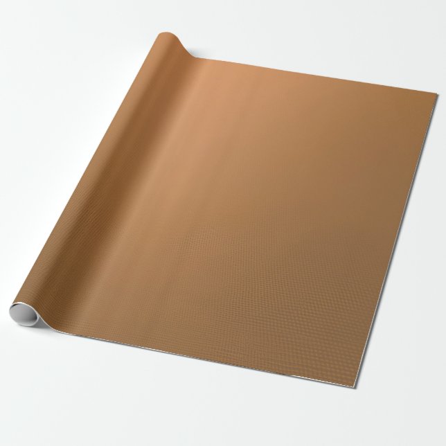 Bronze Gradient mit feinem Muster Wrapping Papper Geschenkpapier (Ungerollt)