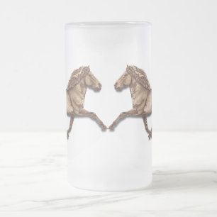 Bronze isländisch mattglas bierglas