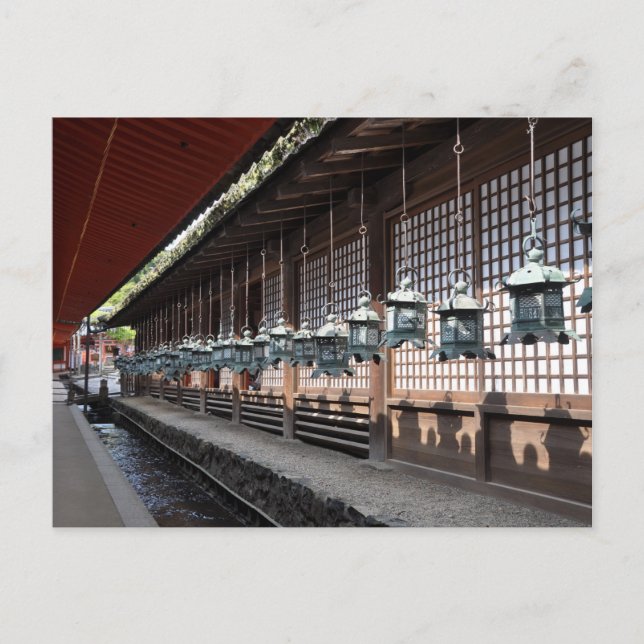 Bronze Lanterns Postkarte (Vorderseite)