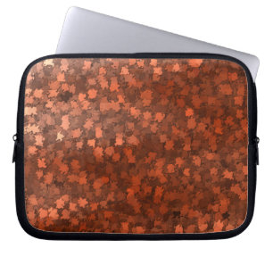 Bronze-Leaf-Camouflage Laptopschutzhülle