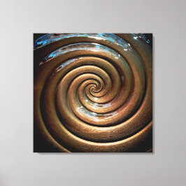 bronze leinwanddruck