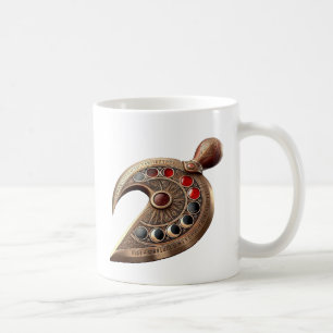 Bronze Lunar Dagger Kopis Kaffeetasse