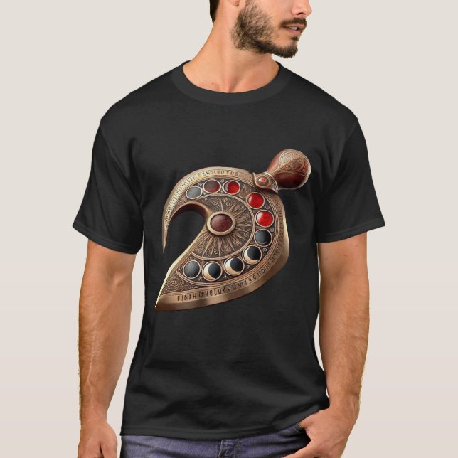 Bronze Lunar Dagger Kopis T-Shirt (Vorderseite)