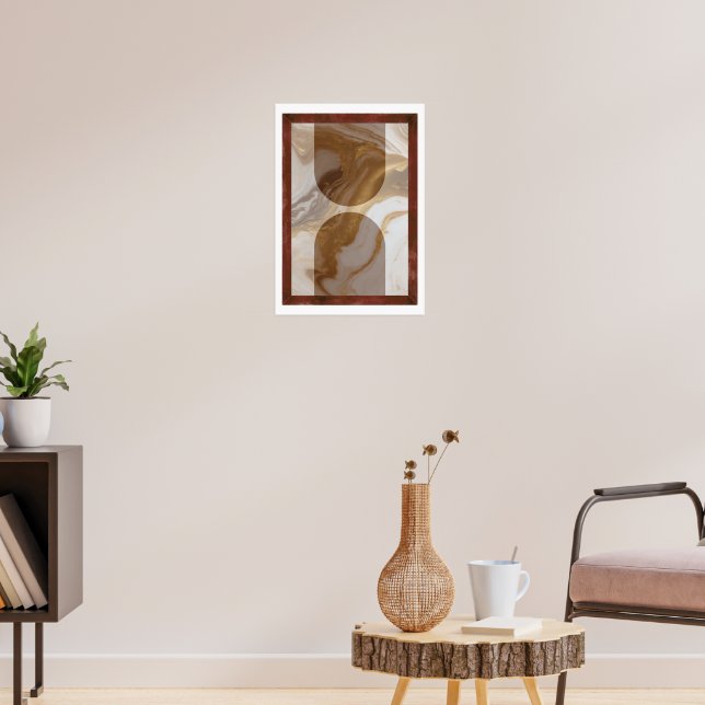 Bronze Magnetismus  Poster (Wohnzimmer 3)