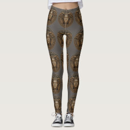 Bronze-Medusa-Leggings Leggings