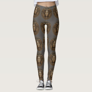 Bronze-Medusa-Leggings Leggings