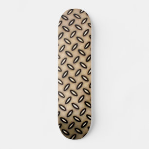 Bronze Metallic Gemustert Skateboard