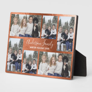 Bronze metallisch anpassbare sechs Fotomaterial Fotoplatte