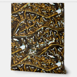 Bronze-metallisches Vinyl Tapete