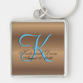 Bronze Monogram Phantastisch Fab Schlüsselanhänger