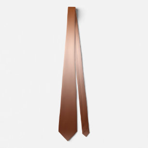 Bronze Ombre Gradient Mens Neck Tie Krawatte