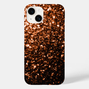 Bronze Orange Braun funkelt Case-Mate iPhone Hülle