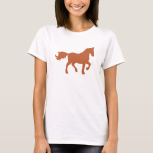 Bronze-Pferd-Astrologie-Design – Jahr des Pferdes T-Shirt