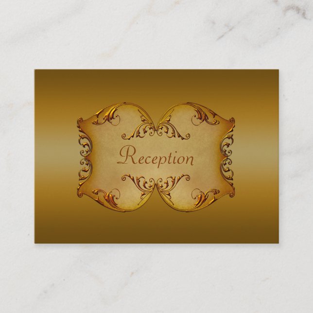 Bronze-Scrollkarte Begleitkarte (Vorderseite)