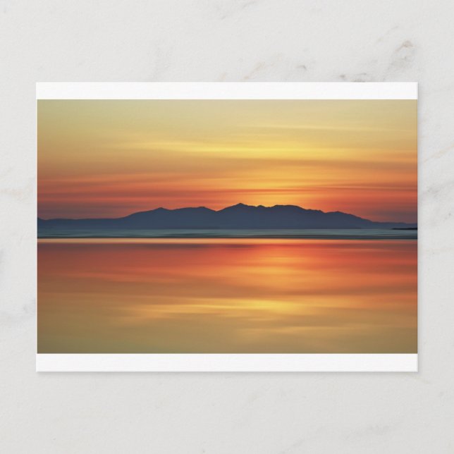 Bronze Shore Digitale Kunst von David Alexander El Postkarte (Vorderseite)