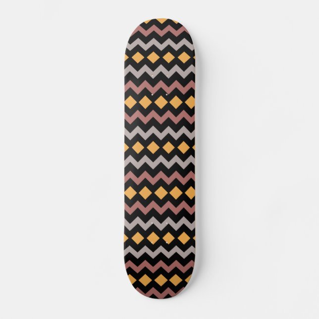 Bronze Silvered Gold Skateboard (Vorderseite)