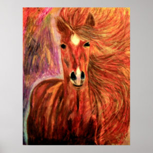BRONZE STAR HORSE VON DEBBIE DAVIDSOHN POSTERS GIF POSTER