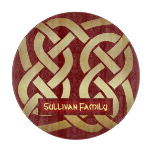 Bronze Tone Celtic Knot Schneidebrett