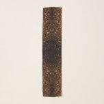 Bronzebraun-Imitat aus Kupfer Glitzer Glitzern Schal<br><div class="desc">Eleganter modischer Chiffonschal für sie. Schöne,  orangefarbene,  braun glänzende Glitzern. Foto der Bronze Glitzern nicht wirklich Glitzer!</div>