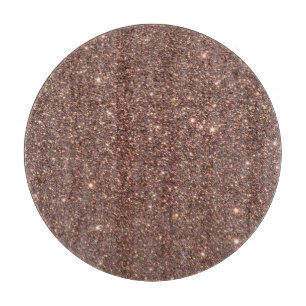BronzeGlitzer-Glitzern Schneidebrett