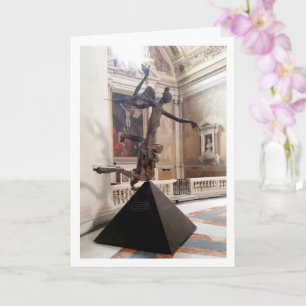 Bronzene Engelsskulptur, Rom, Italien Karte