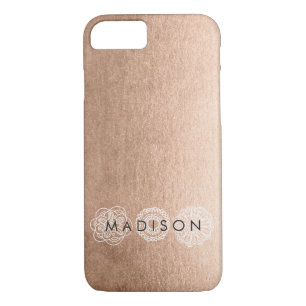 Bronzespitze personalisierter iPhone 7 Fall Case-Mate iPhone Hülle