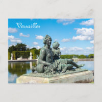 Bronzestatue im Garten des Schlosses Versailles