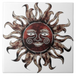 Bronzesun-Fraktal Fliese