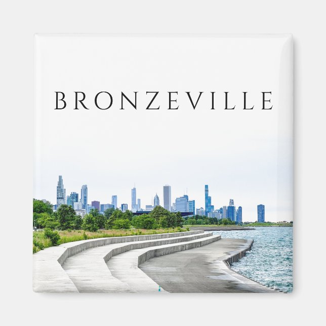 Bronzeville Chicago Magnet (Vorne)